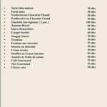 Menu Bistrot du parc Mohammedia June 2023 242309